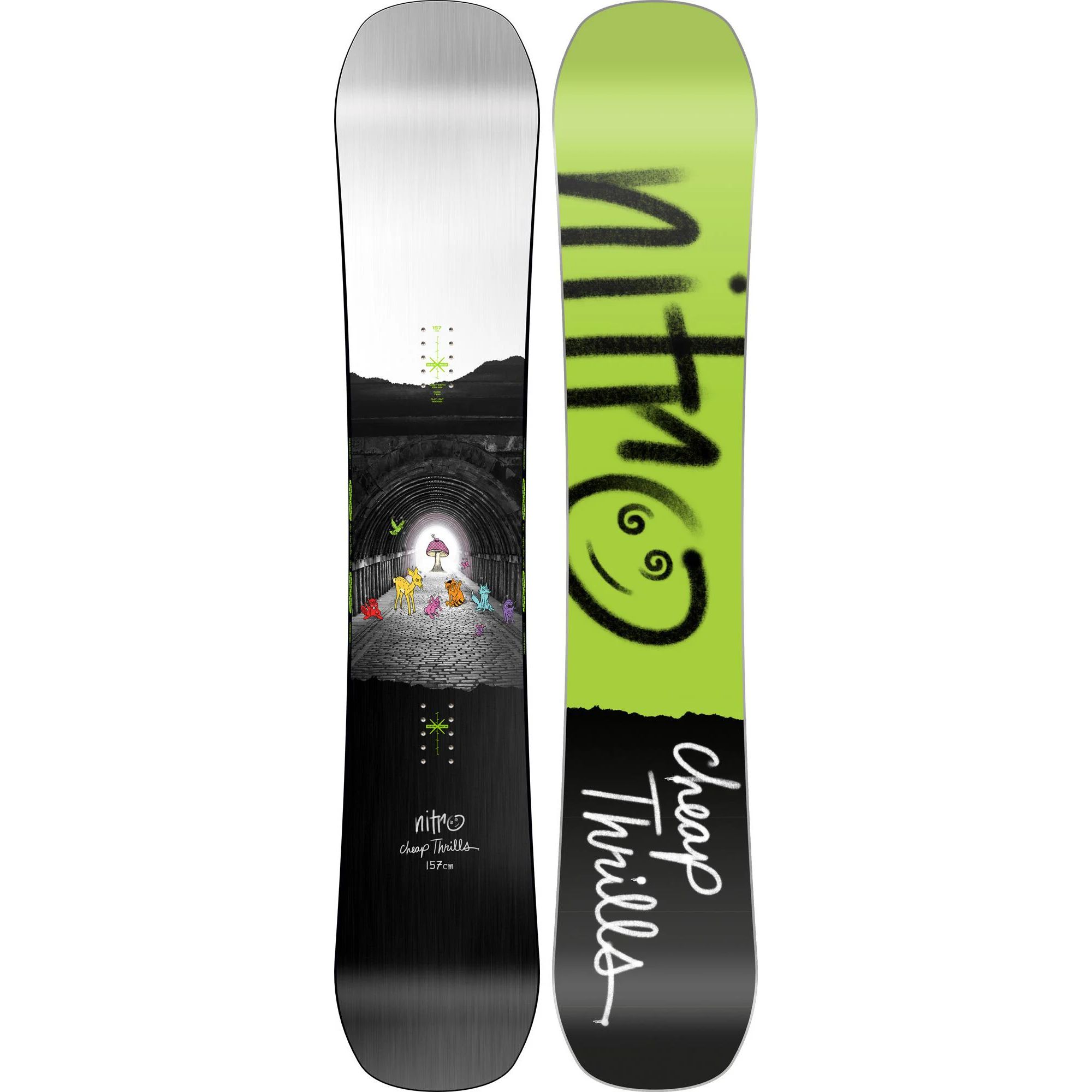 Plăci Snowboard -  nitro CHEAP THRILLS